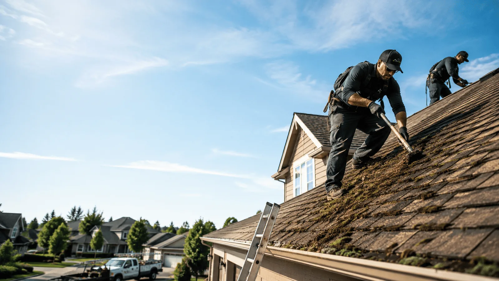 Roof Moss Removal in Princeton Junction, NJ near me
